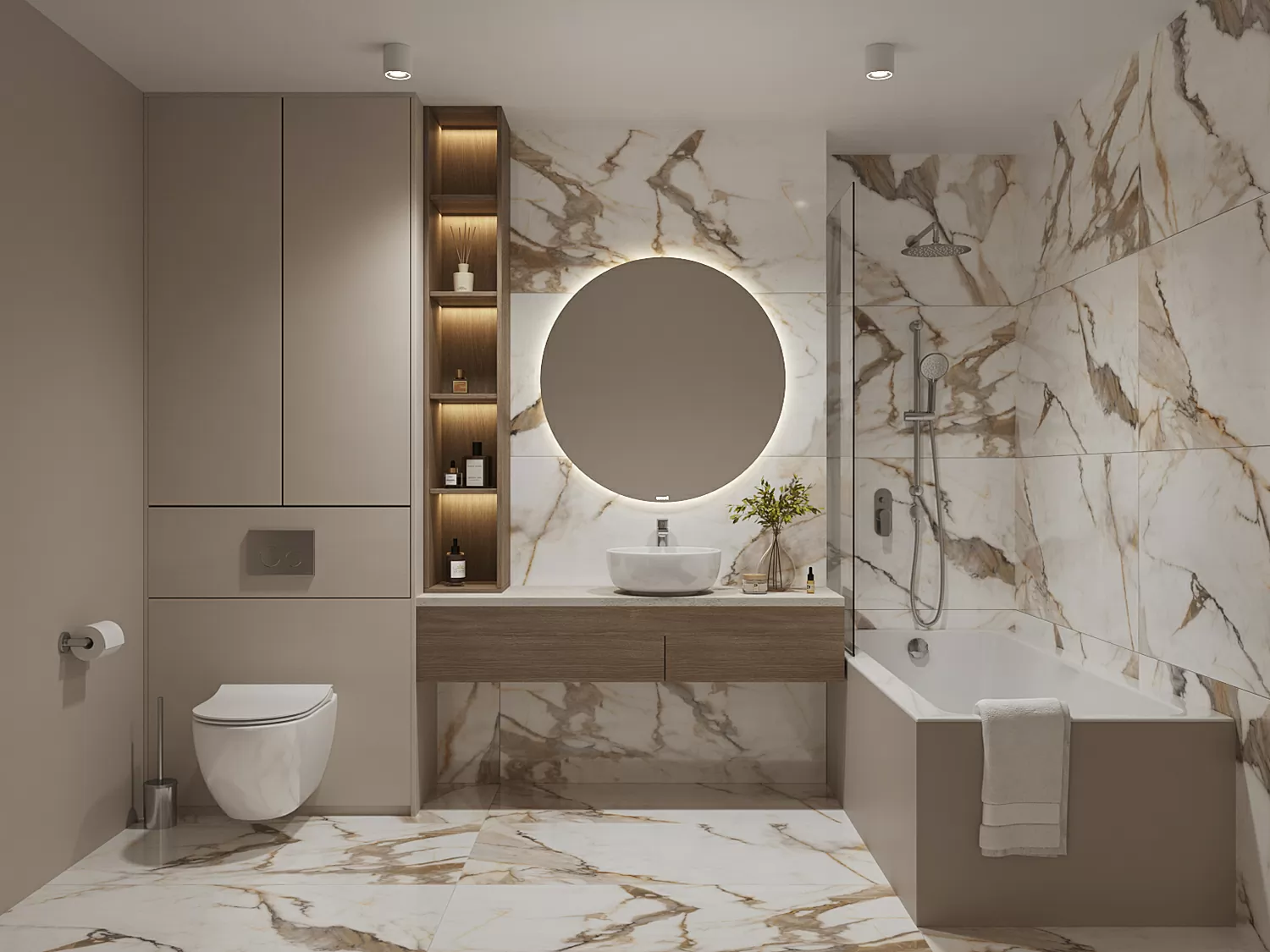 Керамогранит 17431 Silvia полированный белый ректификат 60x120