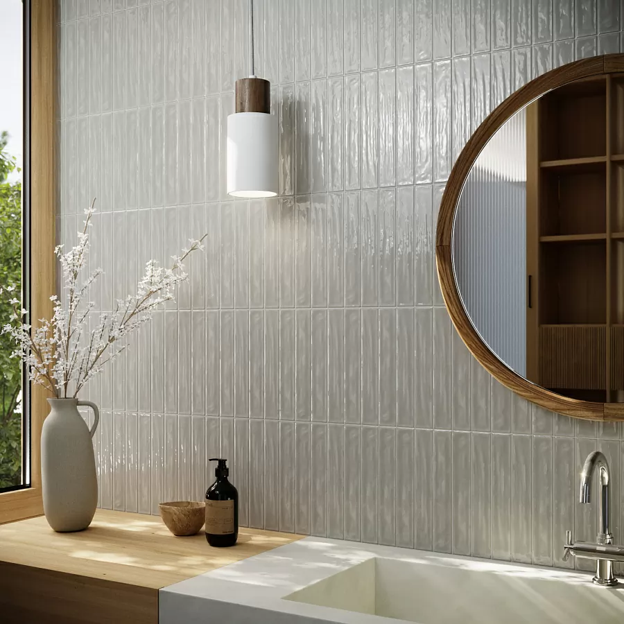 Плитка Ava Iron Grey Brillo 5x30