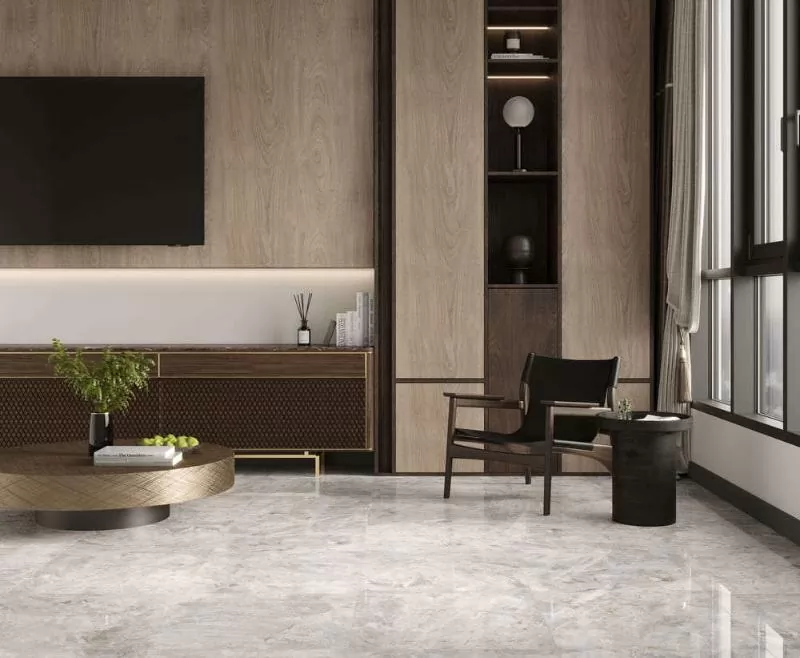 Керамогранит Vela Blue Полированный 60x120