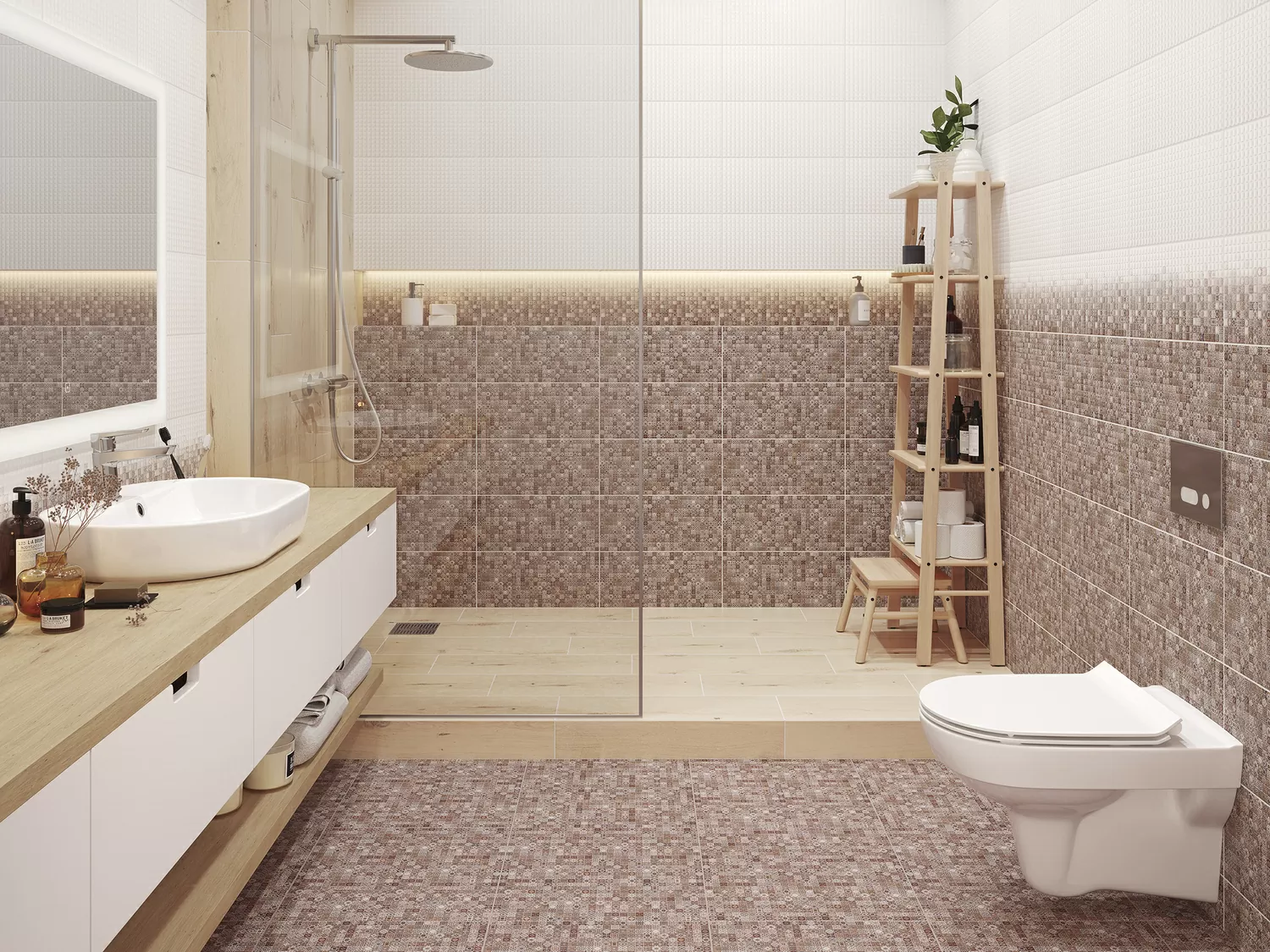 Керамогранит C-SW4M052D Sandwood белый 18.5x59.8