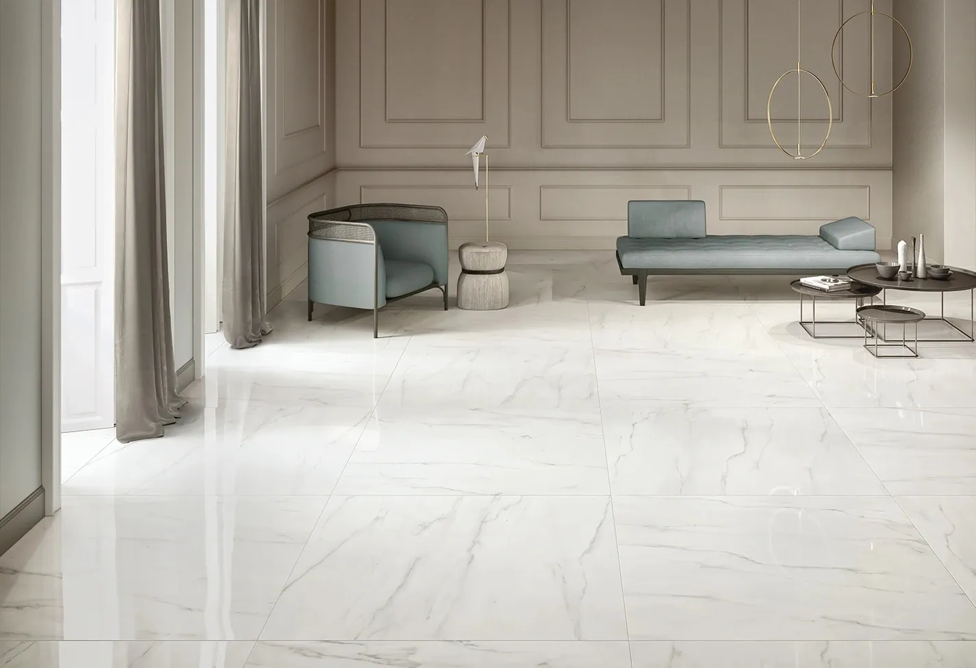 Керамогранит SILVER GREY 60 LAP 60X60