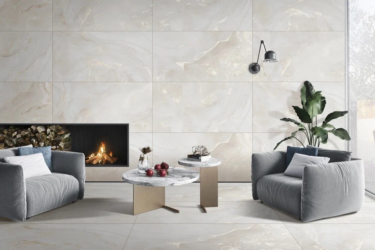 Керамогранит Elite Onyx Bone Matt Carving 60x120