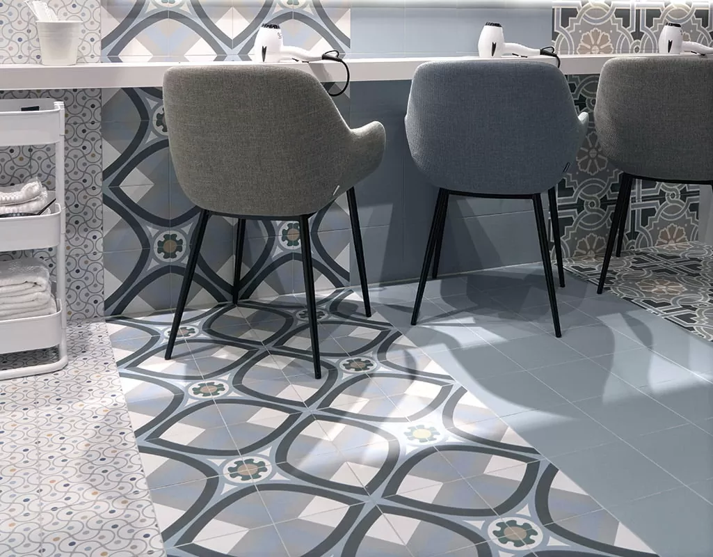 Керамогранит Normandy Black Centro 20х20