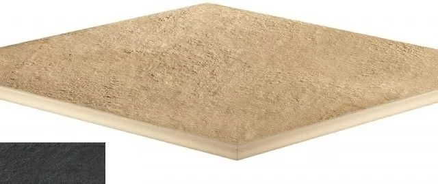 Керамогранит 620090000876 Landstone Night Round Angolare 60x60