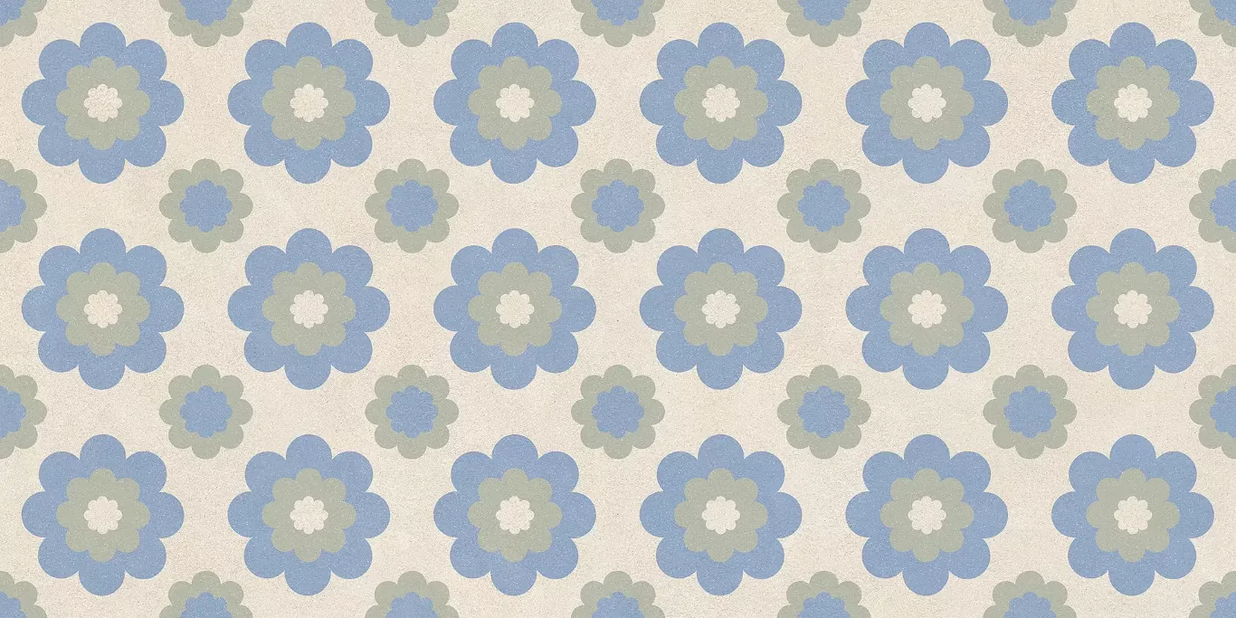 Керамогранит 05242 Homey Flower Chalk Nat/Ret 60x120