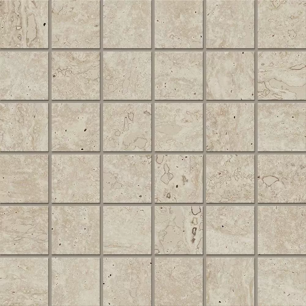 Мозаика Мозаика RE02 Stride Light Beige Неполированный (5х5) 30x30