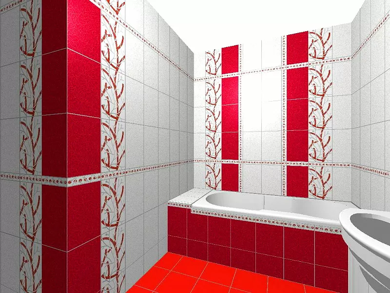 Плитка 86 Карандаш белый блестящий 25*2