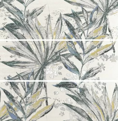 Плитка A034570 Decor Set (3) Leavemint 40x120