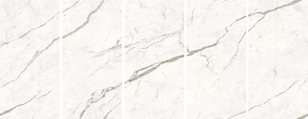 Керамогранит AKFO Statuario Supremo Lappato Kit Endless 5pcs 160x320