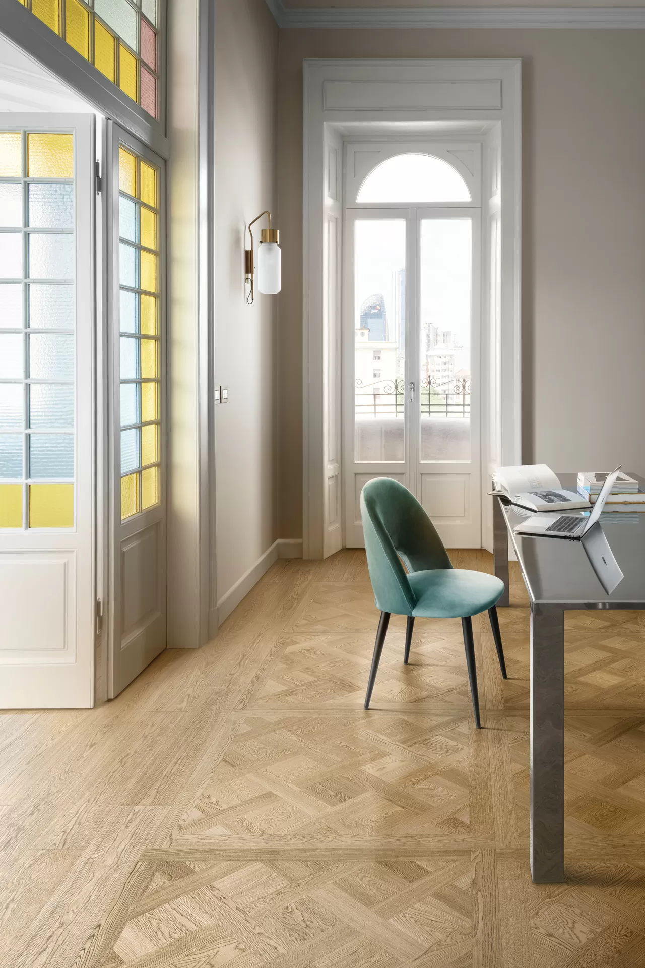 Керамогранит MEK3 Intrecci Versailles Miele Rt 120x120