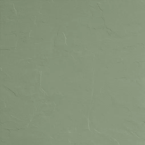 Керамогранит UF007 (зеленый моноколор) рельефный ректифицированный 60х60