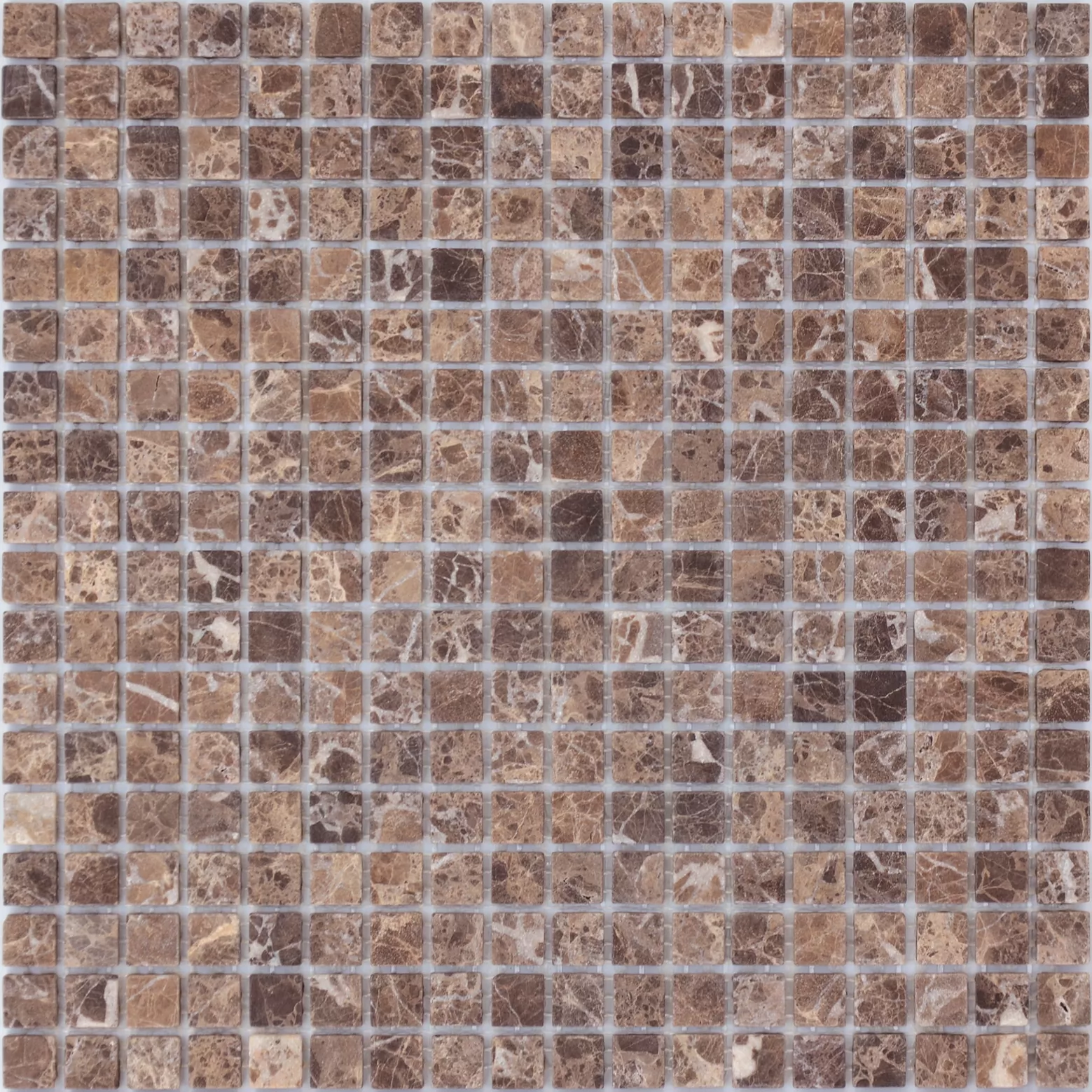 Мозаика Pietrine Emperador Dark MAT 15x15x4 305x305