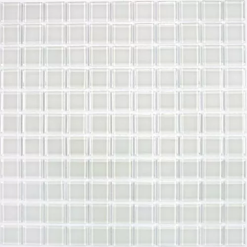 Мозаика White glass (стекло) 25*25 300*300