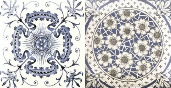 Плитка Antique Sky 10*20 (микс)