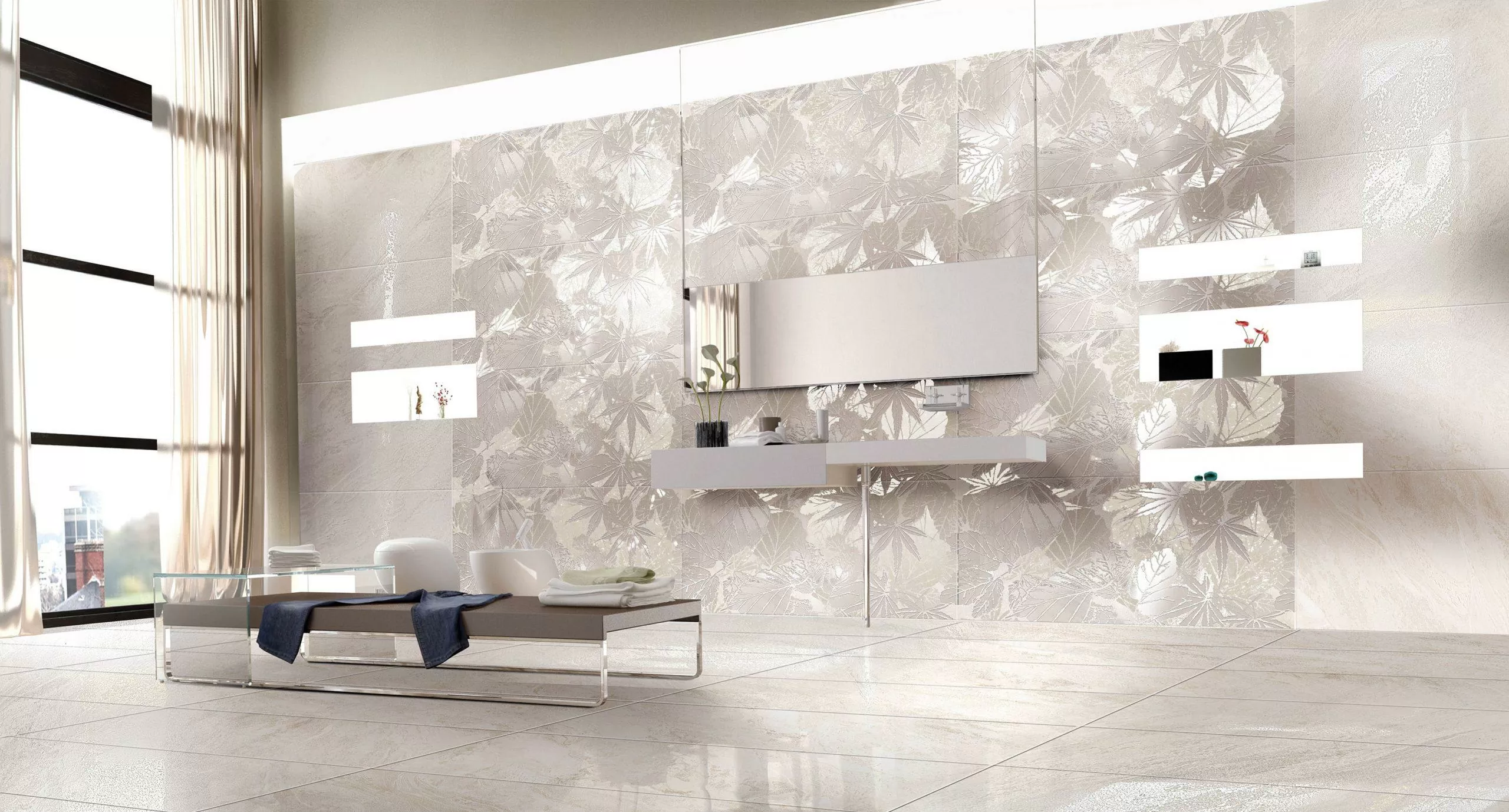 Керамогранит ISW12 Istinkto Lapp. White 60x120