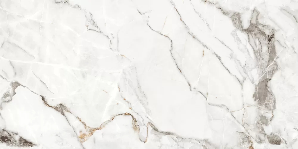 Керамогранит 17420 Crema полированный белый ректификат 60x120