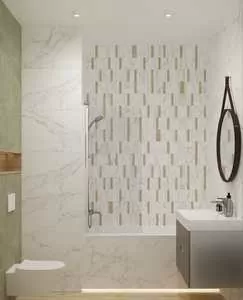 Керамогранит 16887 State коричневый ректификат 44,8x89,8