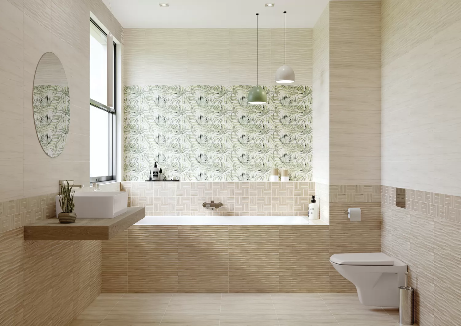 Керамогранит C-BN4R112D Botanica коричневый 42x42