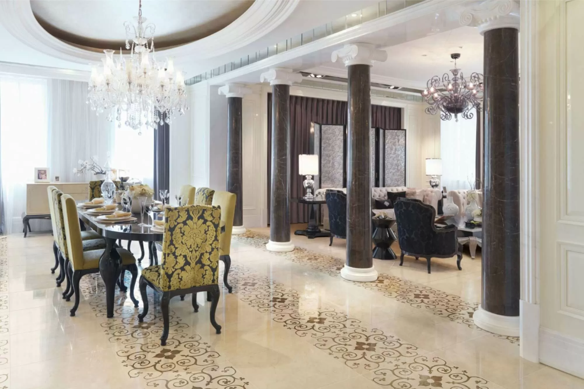 Керамогранит 610080000123 Шарм Крим Вставка Оптик лаппатированный 60x60