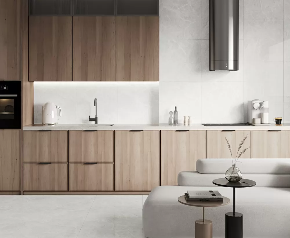 Керамогранит Stone Cool White Белый Полированный 60х60