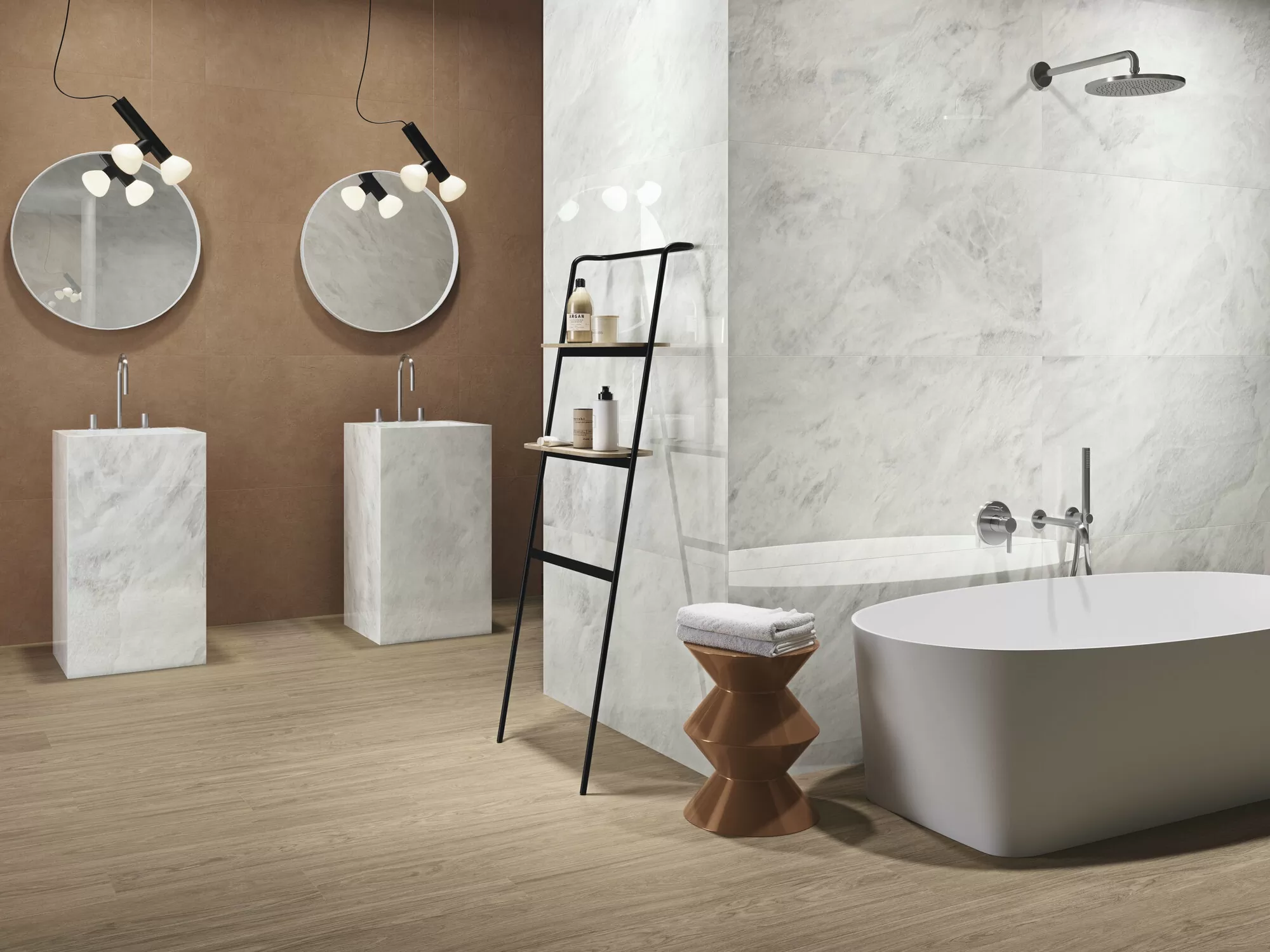 Плитка A040558 Moldura Alexandria White Matt 2x60