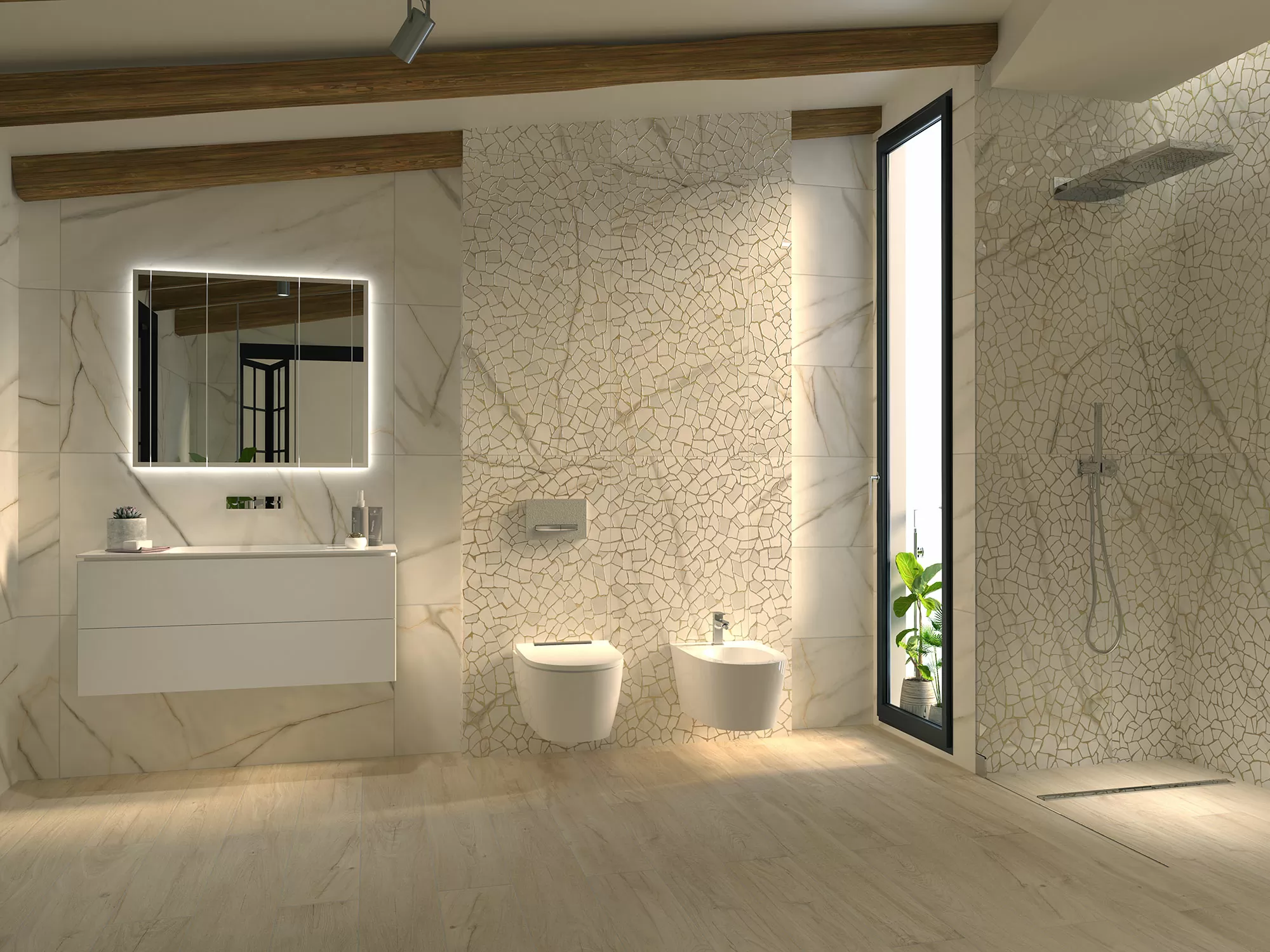 Плитка Eleganza Gold 40x120