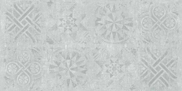 Керамогранит Granite Stone CEMENT Decor Light Grey / Гранит Стоун ЦЕМЕНТ Декор Светло-серый SR 120x60