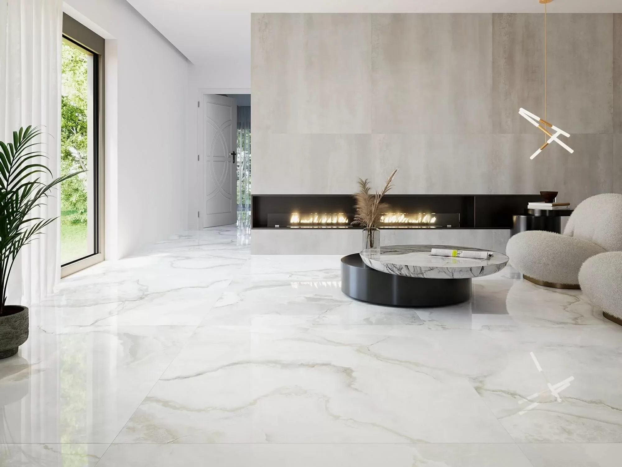 Керамогранит Basil White Pulido 60x120