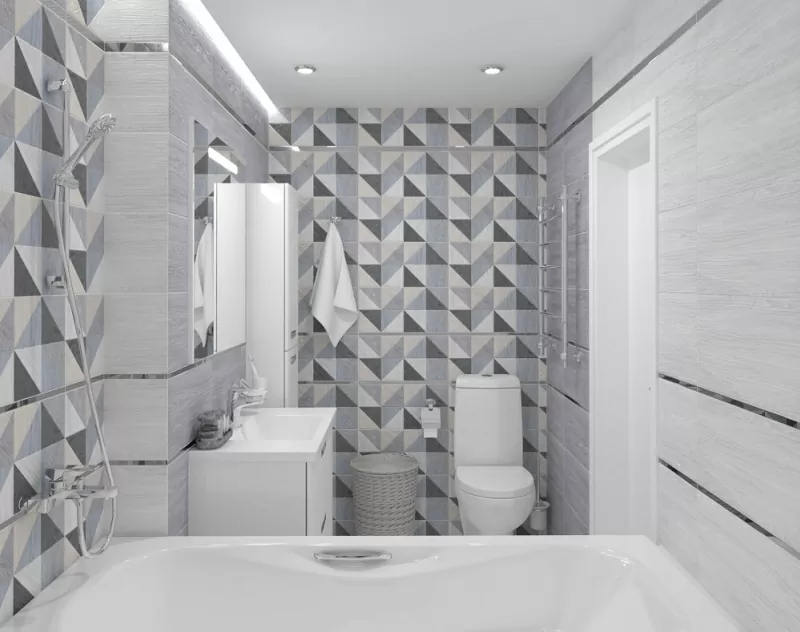 Плитка 34001 Village белый 25х50