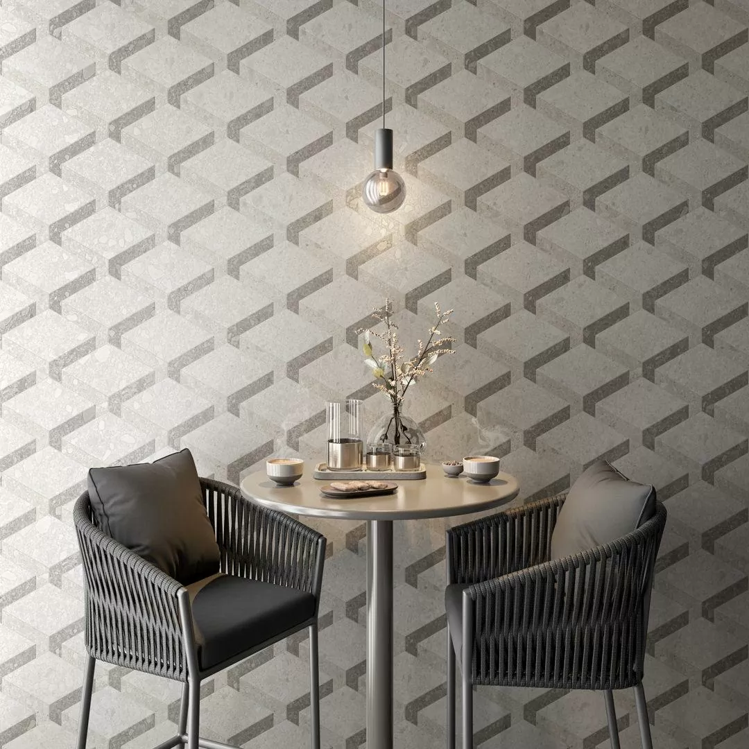 Керамогранит DD591400R Чеппо ди Гре серый матовый обрезной 119,5x238,5x1,1