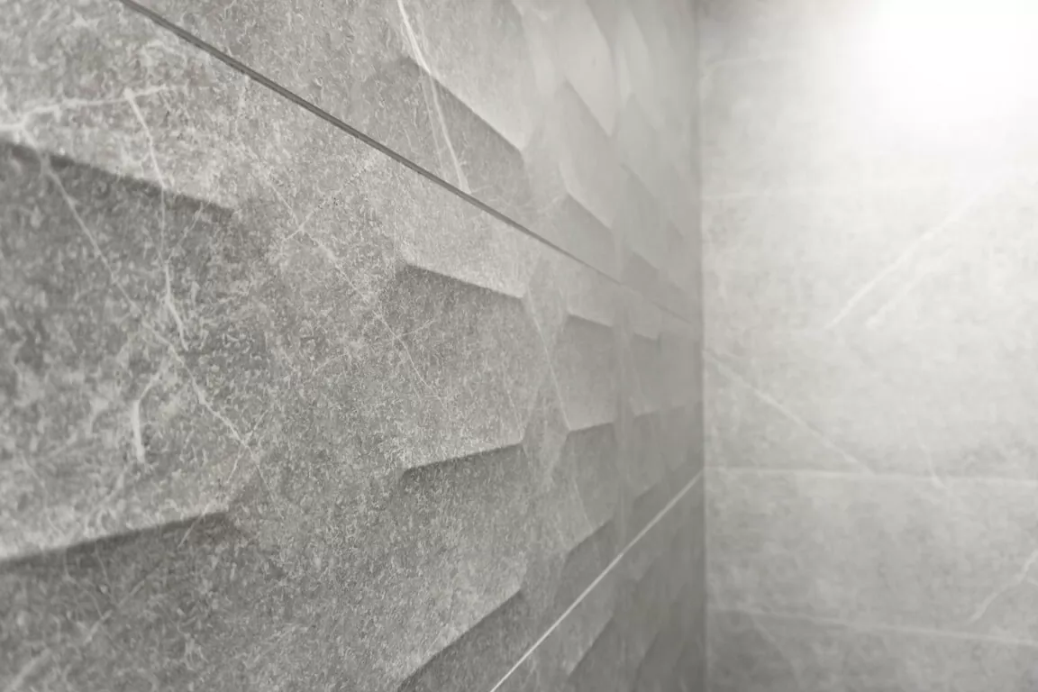 Плитка Camden Shapes Grey 90x33.3
