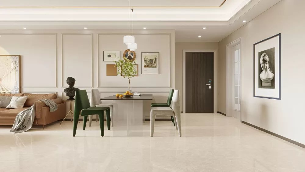 Керамогранит BHW-0025 Marfil Beige Polished (Sinking Ink) 600x1200x8
