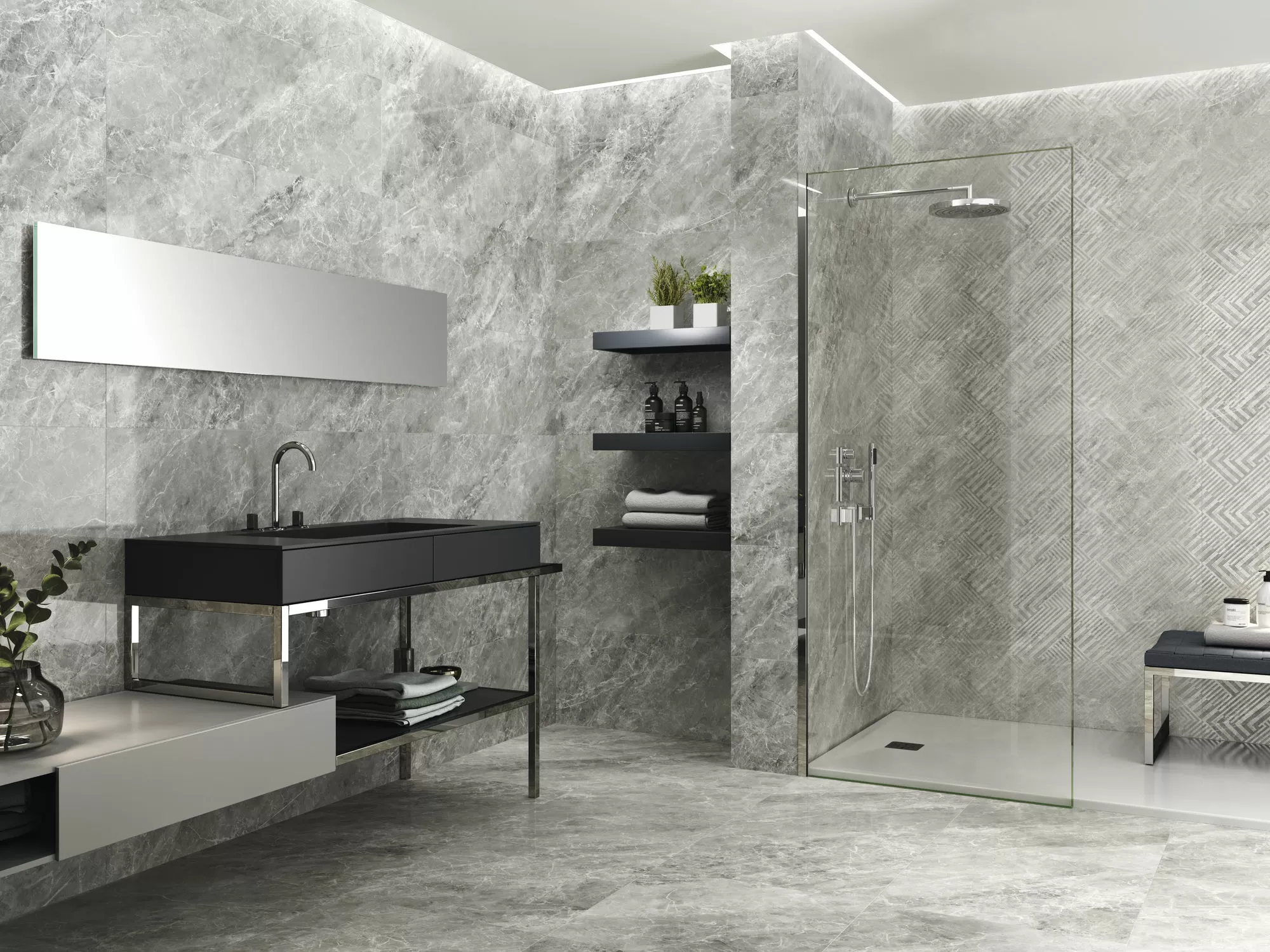 Плитка Balmoral Naos Taupe Rectificado 40х120