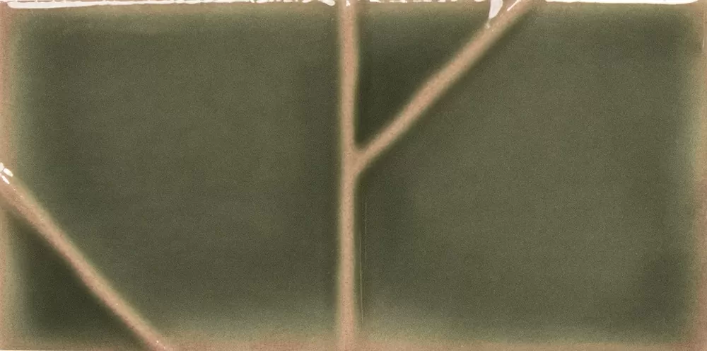Плитка 134630 Yoko Origami Moss Gloss 6,2x12,5