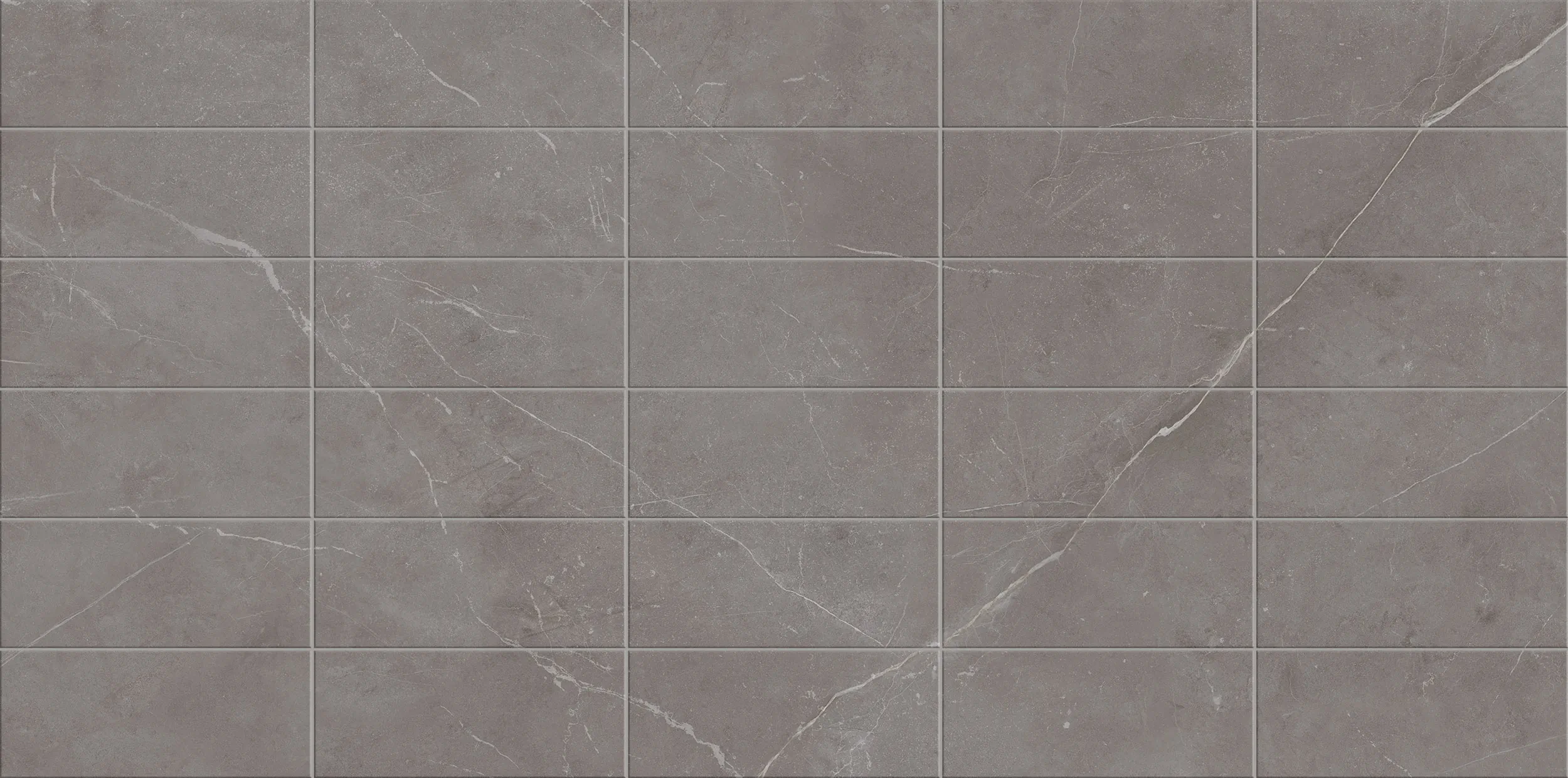 Керамогранит Фальшмозаика NL03 Nolana Dark Grey Bricks Неполированный 59,2х119,3
