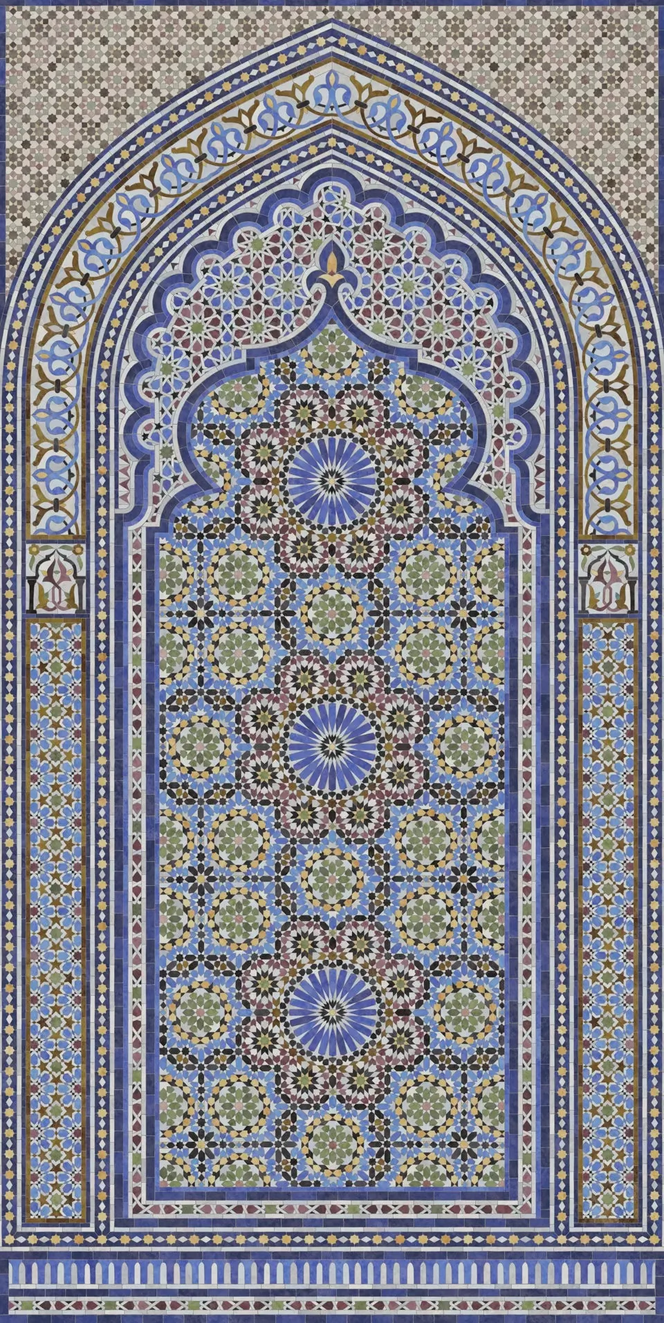 Керамогранит KMD3STA081GR Ковер Аттарин матовый обрезной 119,5x238,5x0,9