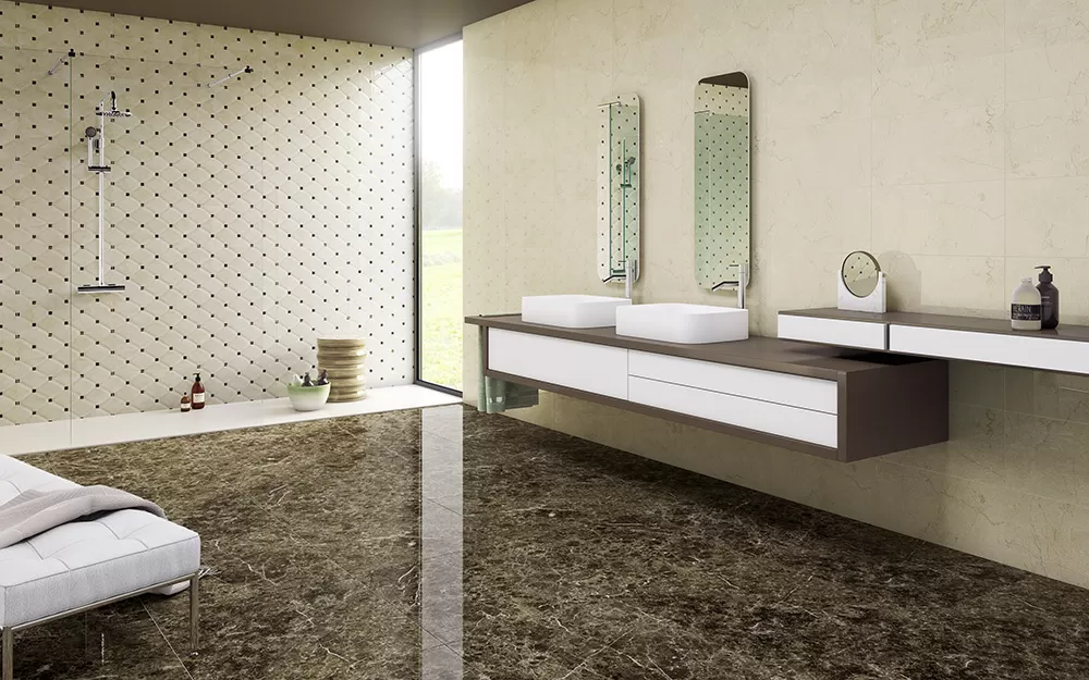 Плитка Crown Natural Marfil 25x50