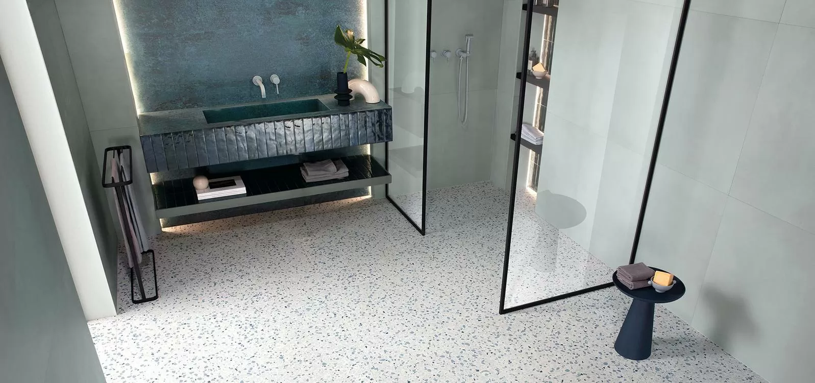 Керамогранит fRMS Glim Grigio Fumo Brillante 6x24