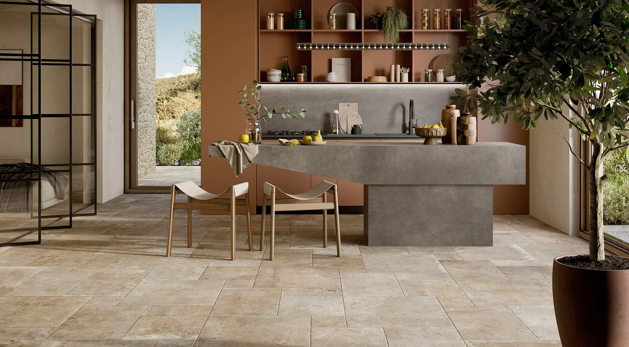 Керамогранит J92125 Windsor Ivory Ret 20,3x20,3