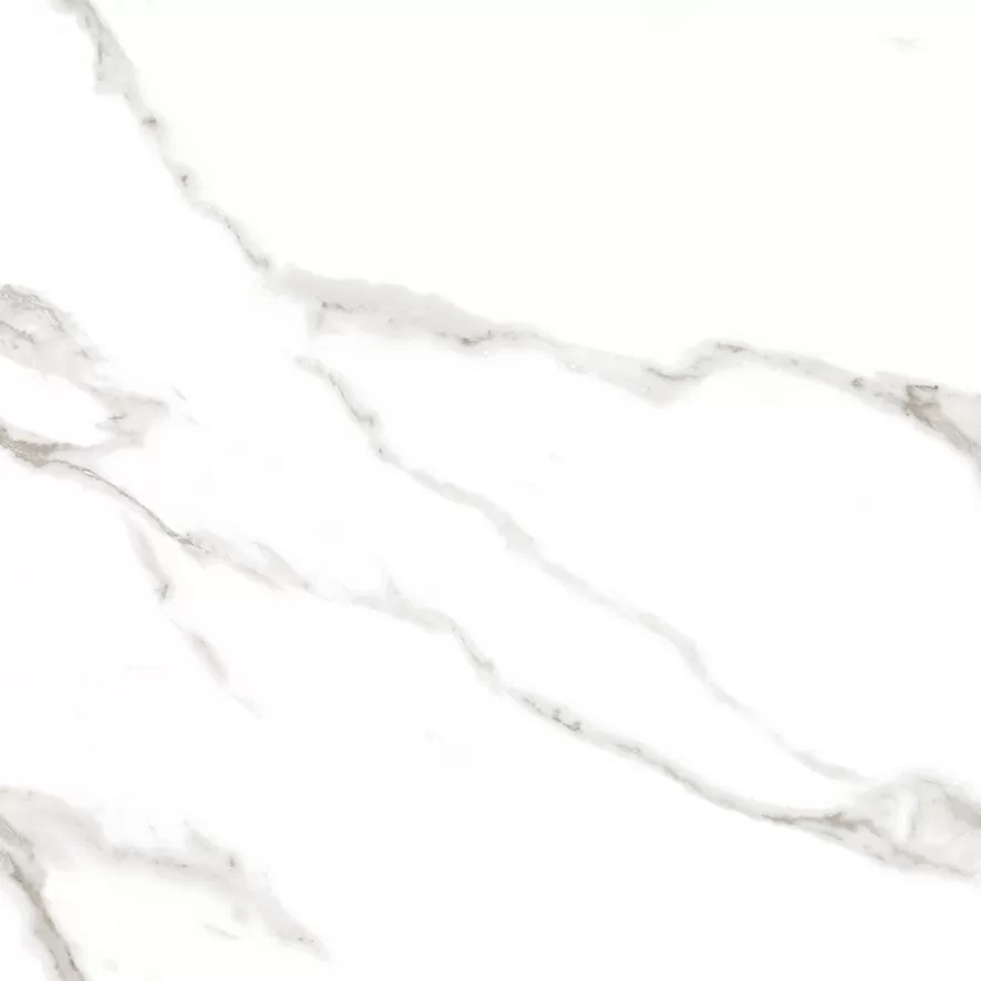 Керамогранит Calacatta Sharp Silver Белый Полированный 60х60
