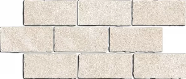 Керамогранит BR022 Роверелла бежевый светлый мозаичный 34.5x14.7