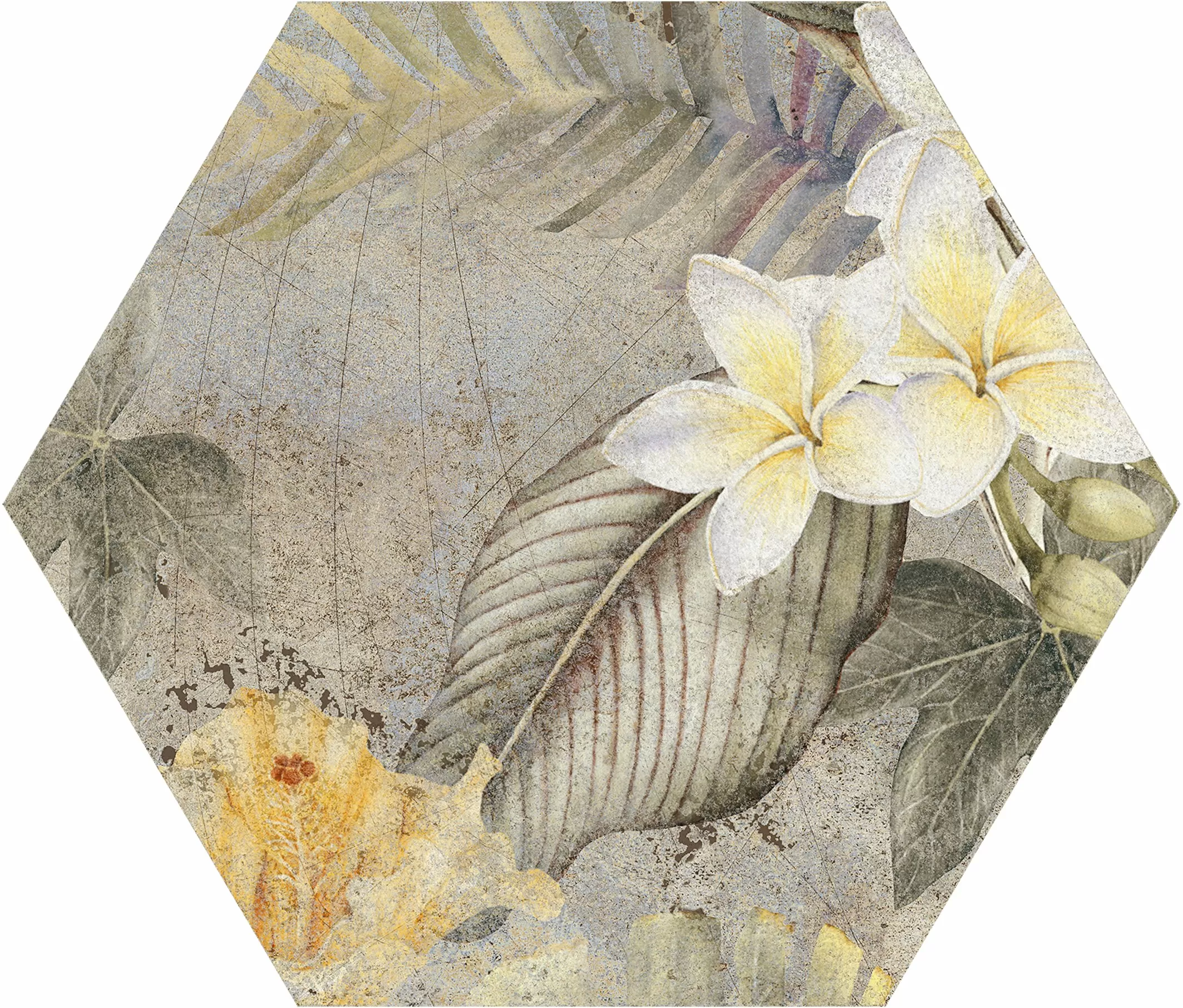 Керамогранит Hibiscus Oxide Matt Hexa 23.2x26.7