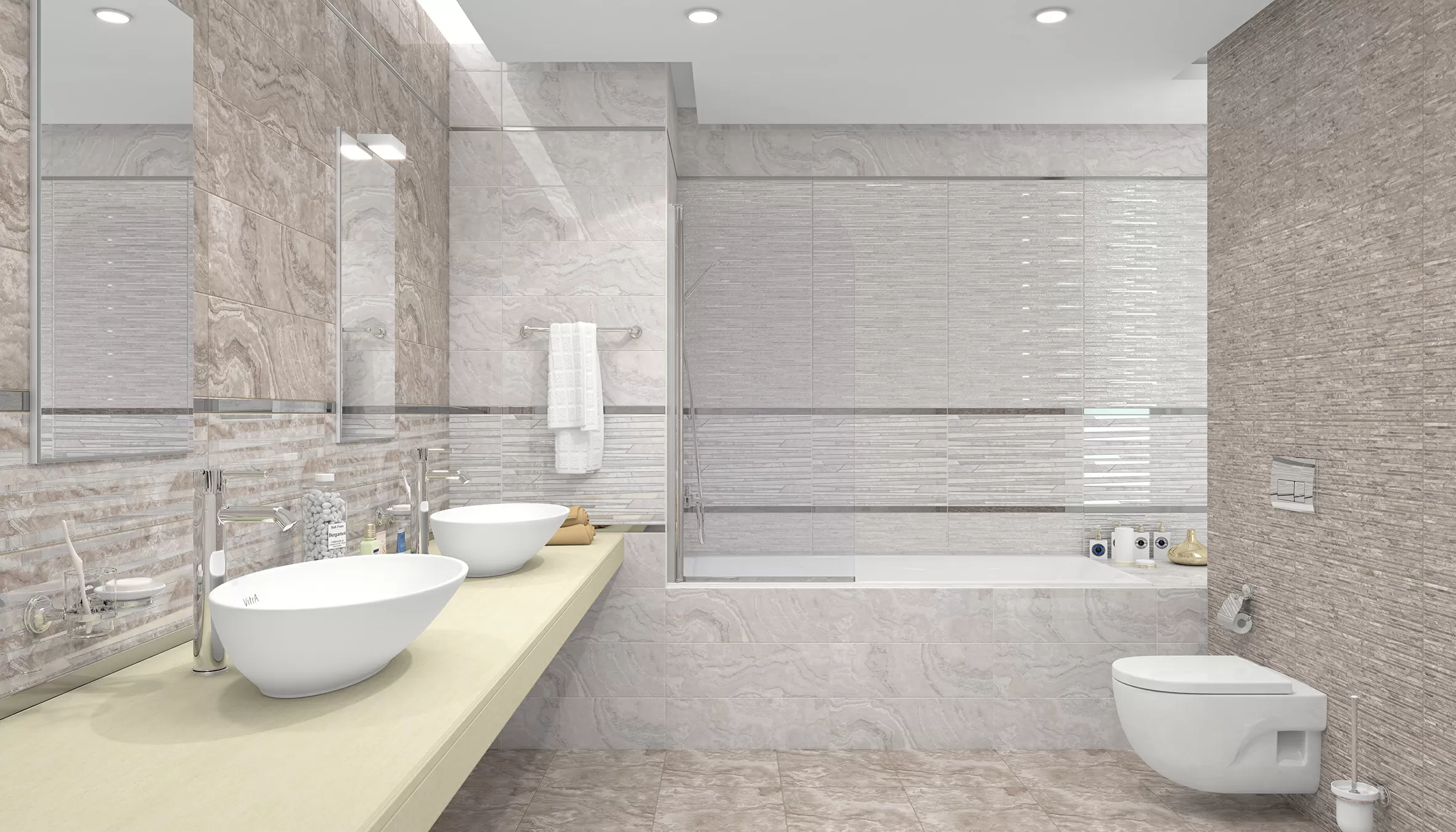 Керамогранит Marmo коричневый 40х40