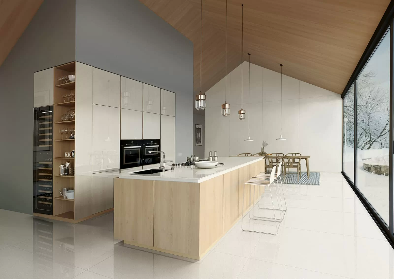 Керамогранит 97081 ABSOLUTE WHITE RETTIFICATO 10mm 60X120