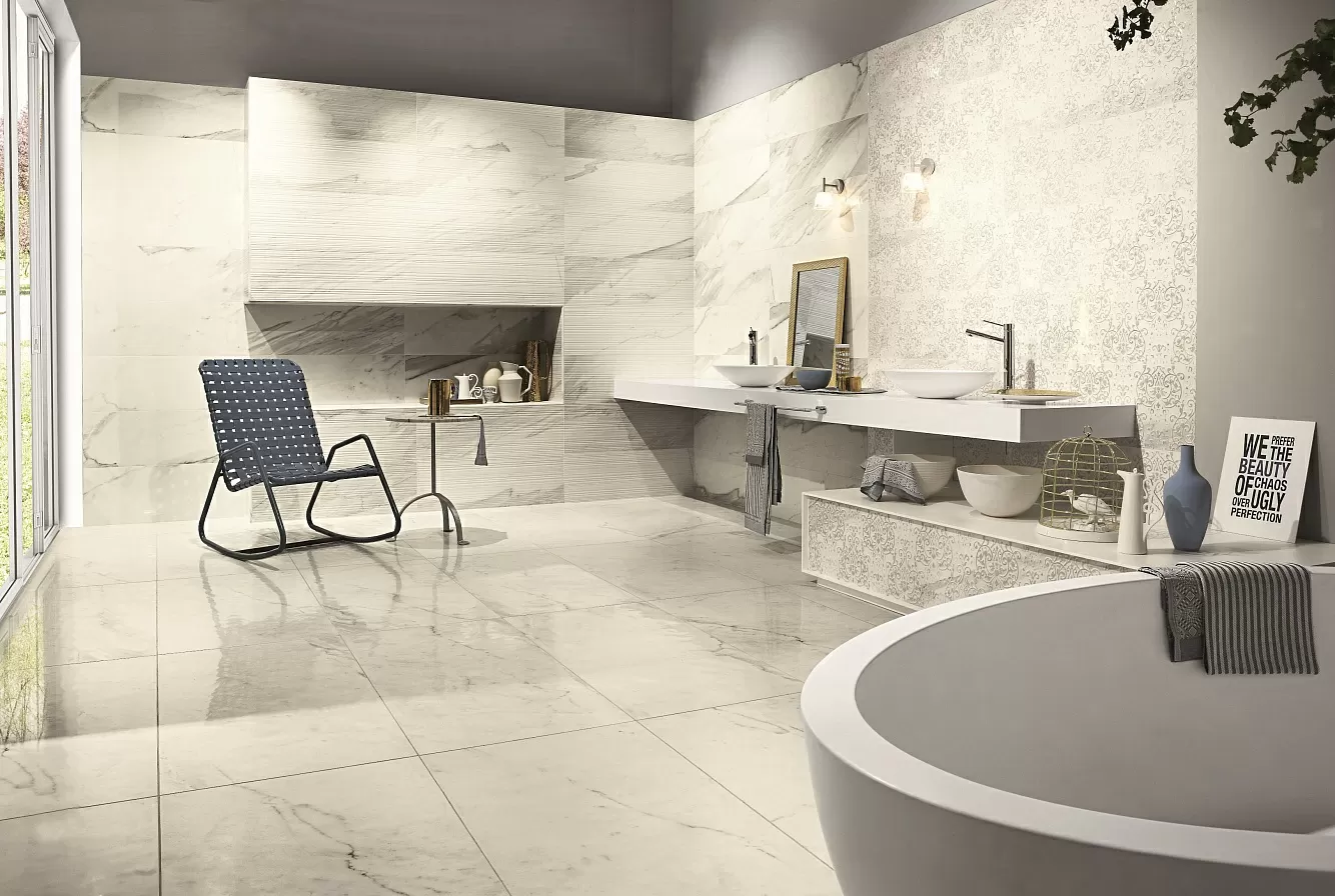 Керамогранит WE0268L Statuario Living Lap. 59,5x59,5
