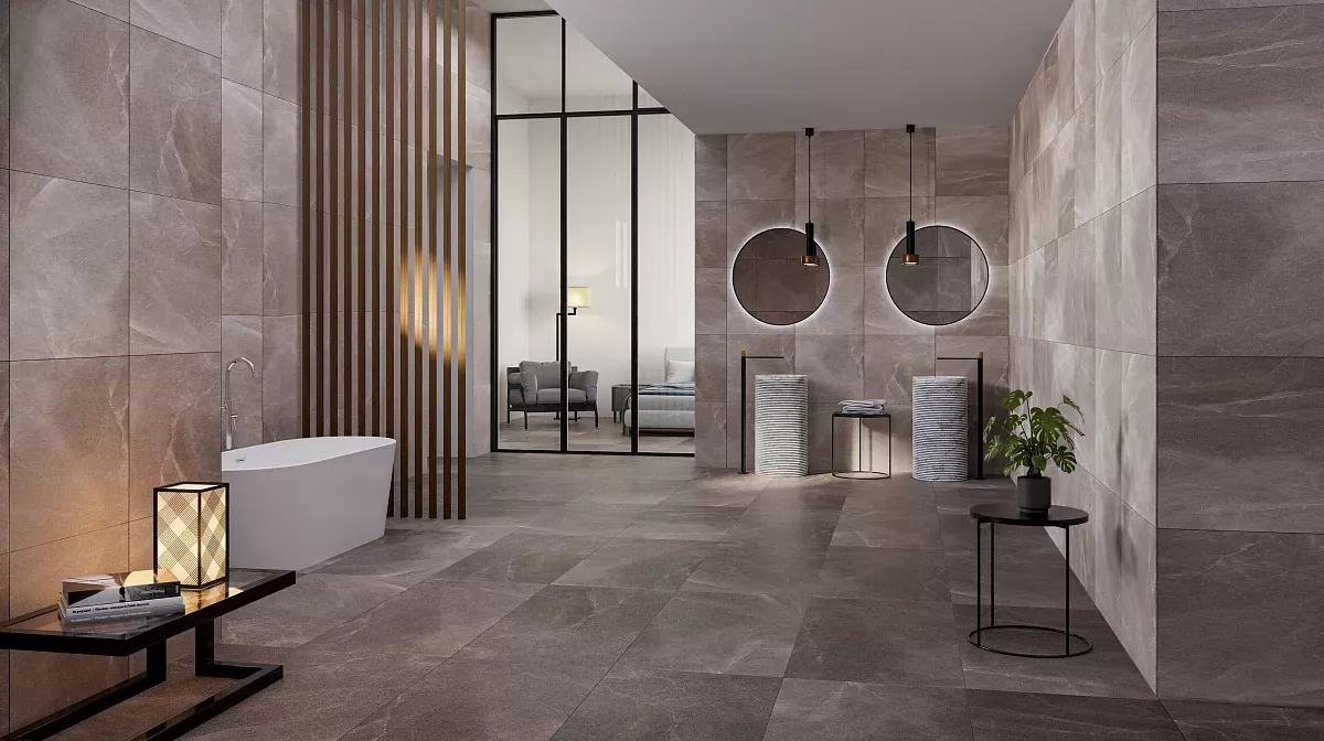 Керамогранит Pulpis Dark Grey 60x120