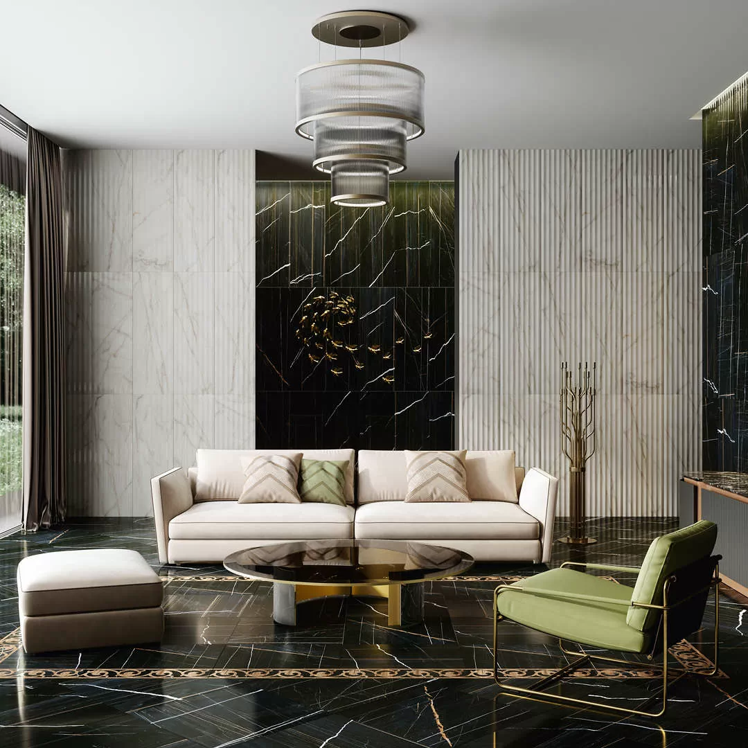 Керамогранит SG567002R Греппи белый обрезной лаппатированный 60*119.5