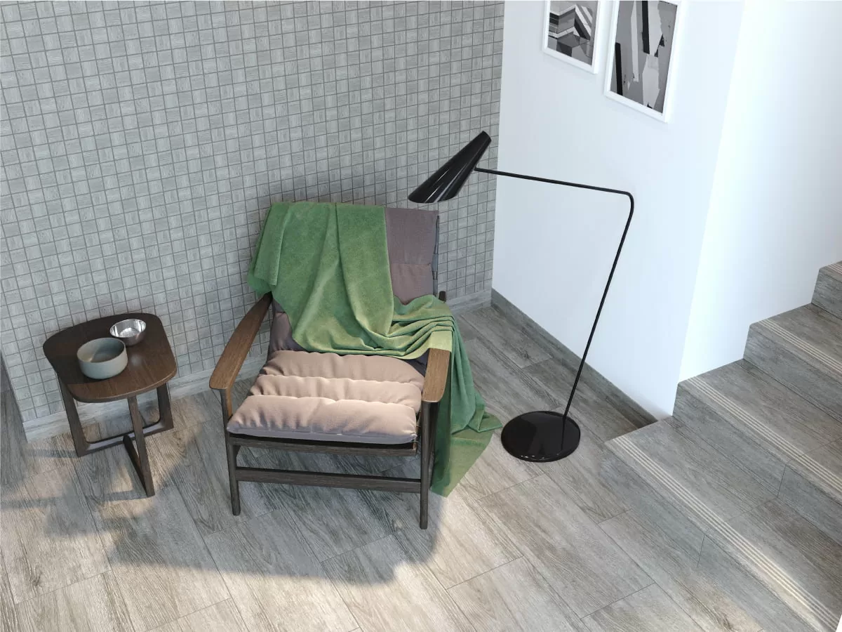 Керамогранит WS5A116 Плинтус Woodhouse коричневый 7x59,8