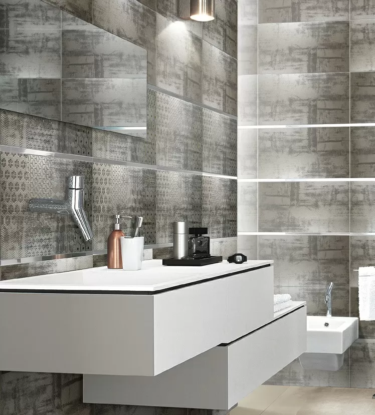 Плитка Loft Silver 30x60