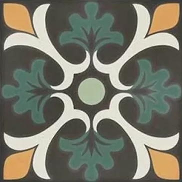 Керамогранит SYNC CLOVER GREEN 15x15